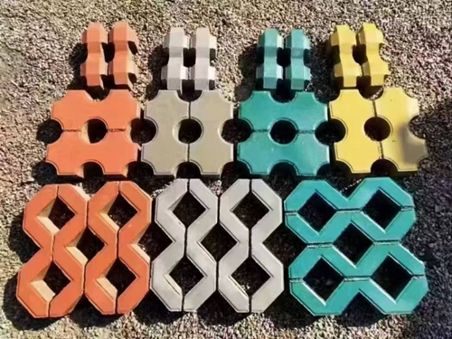 植草磚護(hù)坡